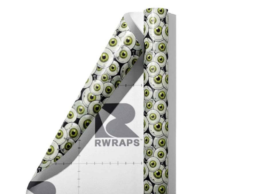 Frankenstein Optics Zombie Wrap Film Sheets~Rwraps Series 914 Frankenstein Optics Zombie Scrolled Sheet~3