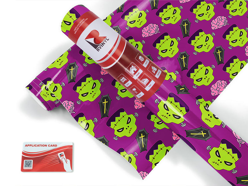 frankenstein revenge halloween Craft Vinyl Roll