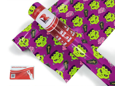 frankenstein revenge halloween Craft Vinyl Roll