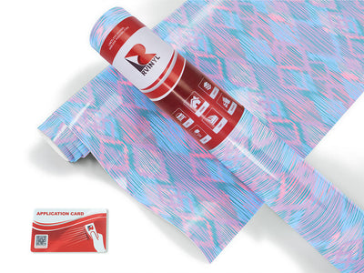 frayed edges argyle Craft Vinyl Roll