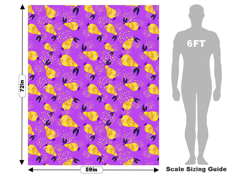 Freckled Forelle Fruit Vehicle Wrap Scale~Rwraps Series 914 Freckled Forelle Fruit Measurements~1