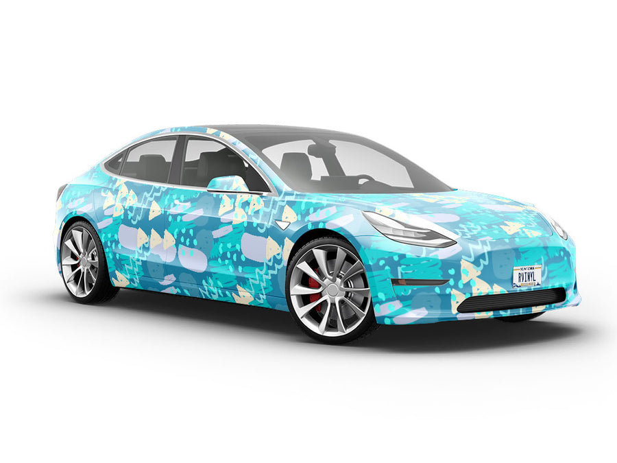 Fred Jones Abstract Vehicle Vinyl Wrap