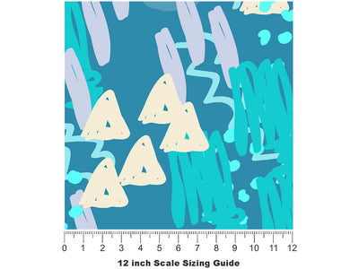 Fred Jones Abstract Vinyl Film Pattern Size 12 inch Scale~Rwraps Fred Jones Abstract Sizing Chart~2