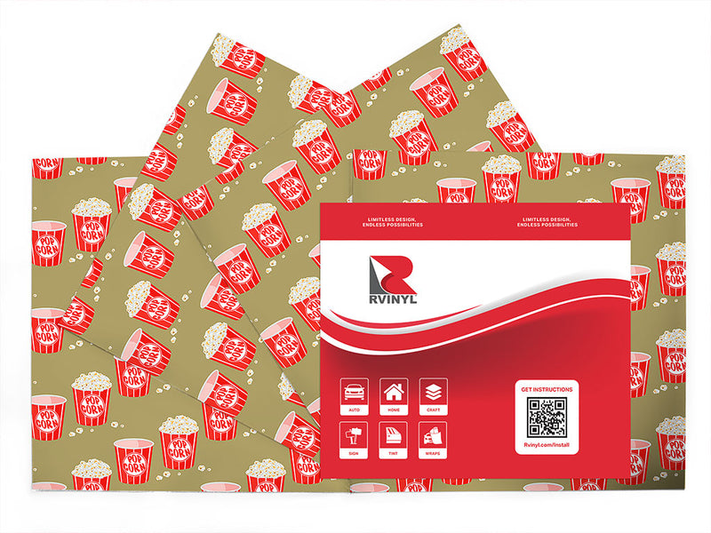 free refills movie Craft Vinyl Sheet Pack