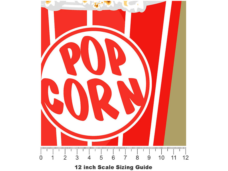 Free Refills Movie Vinyl Film Pattern Size 12 inch Scale~Rwraps Free Refills Movie Sizing Chart~2