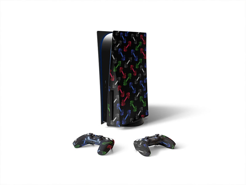 free weights sport Sony PS5 DIY Skin