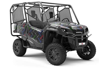 Free Weights Sport Utility Vehicle Vinyl Wrap