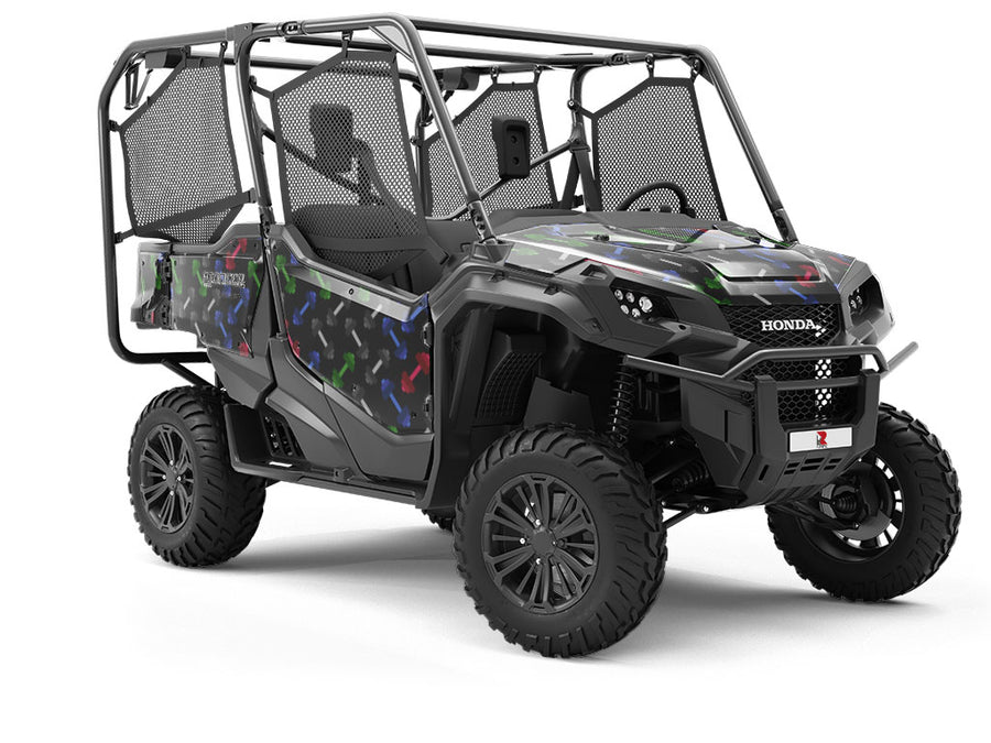 Free Weights Sport Utility Vehicle Vinyl Wrap