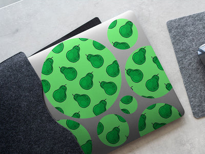 french butter fruit DIY Laptop Stickers