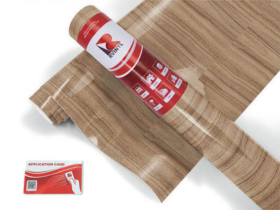 french walnut wood grain Craft Vinyl Roll