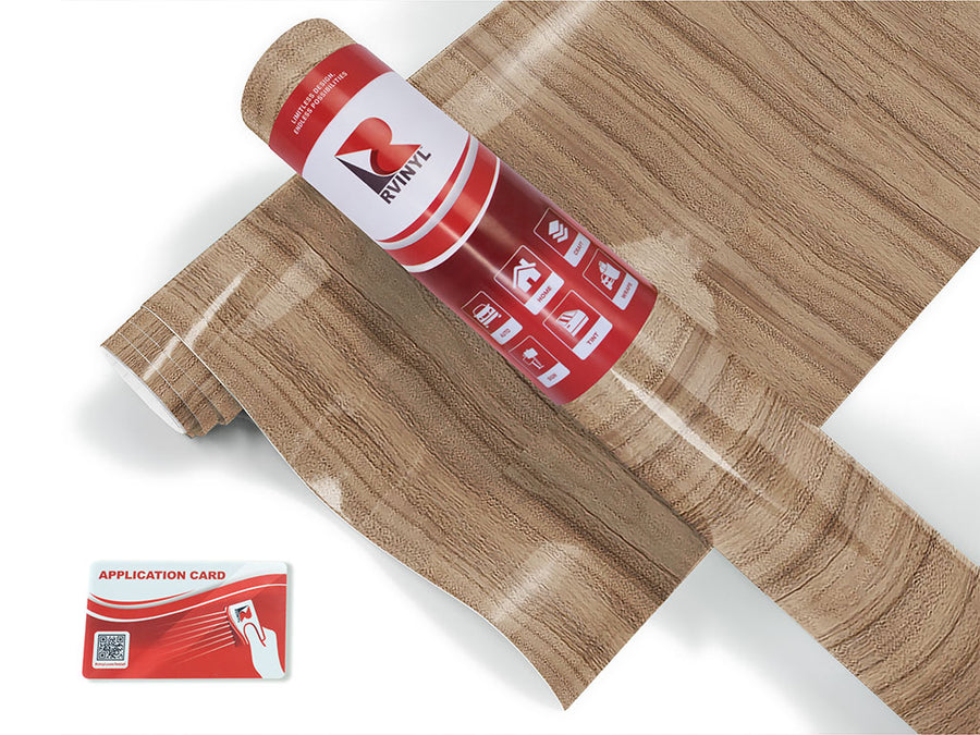 french walnut wood grain Craft Vinyl Roll