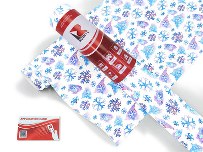 fresh drift snowflake Craft Vinyl Roll