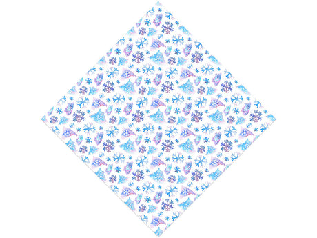 Fresh Drift Snow Vinyl Wrap Pattern