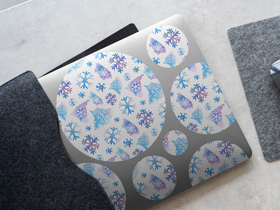 fresh drift snowflake DIY Laptop Stickers