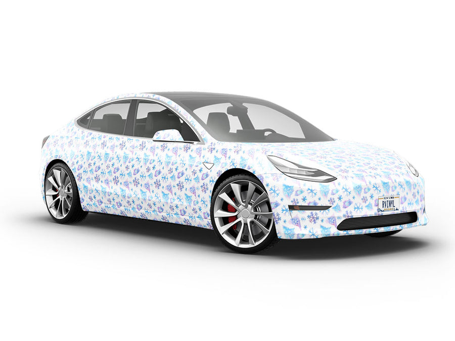 Fresh Drift Snow Vehicle Vinyl Wrap