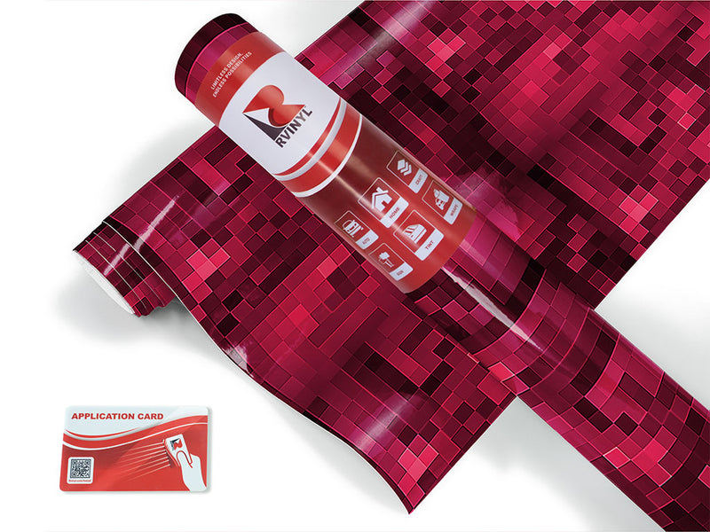 fresh raspberries pixel Craft Vinyl Roll