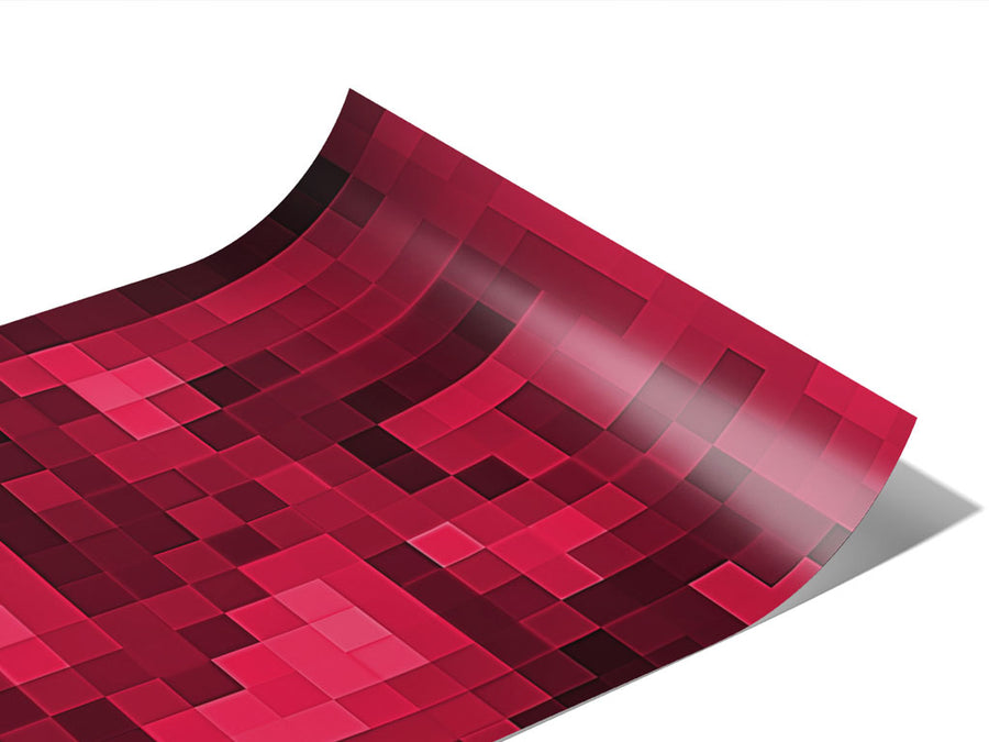 Fresh Raspberries Pixel Vinyl Wraps~Rwraps Series 914 Digitally Printed Vinyl Wrap~0