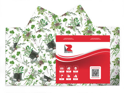 fresh tea camping Craft Vinyl Sheet Pack