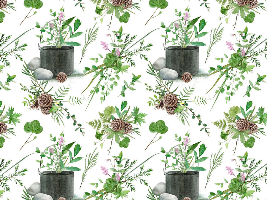 Fresh Tea Camping Vinyl Wrap Pattern~Rwraps Series 914 Digitally Printed Vinyl Wrap~0