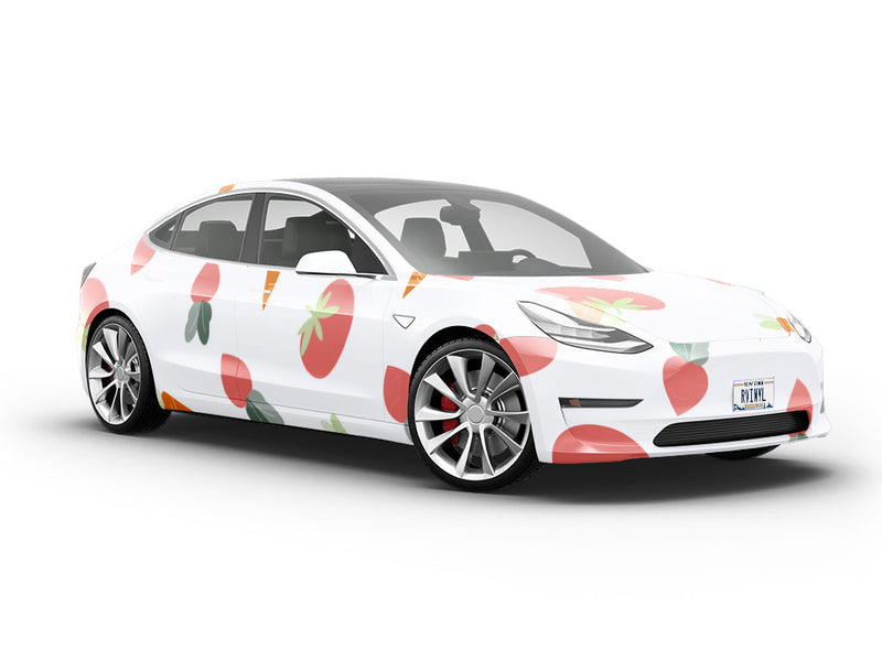 Fresh Vegetables Gardening Vehicle Vinyl Wrap