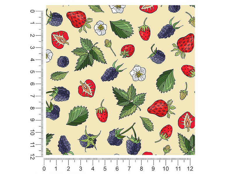 freshly picked fruit 1ft x 1ft Craft Sheets