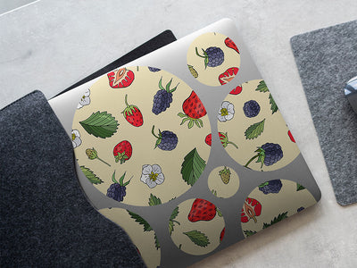 freshly picked fruit DIY Laptop Stickers