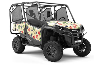 Freshly Picked Fruit Utility Vehicle Vinyl Wrap