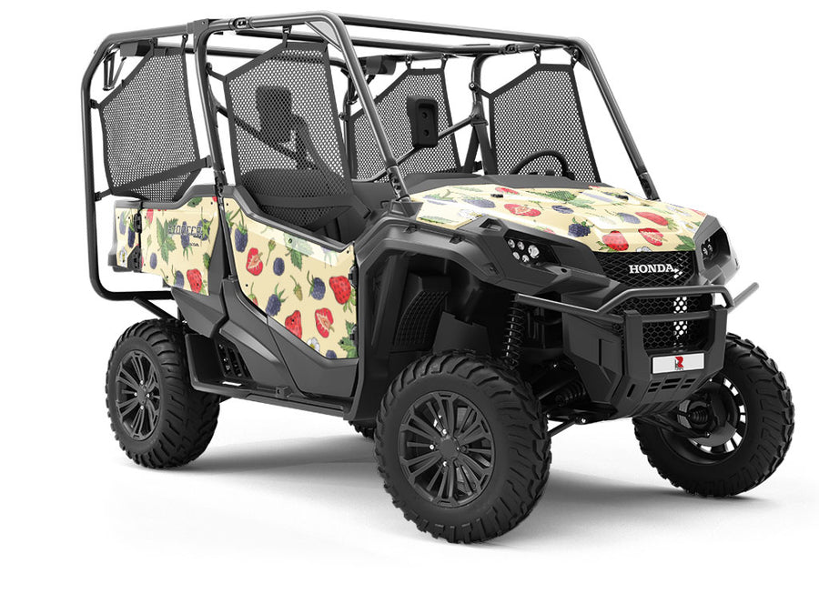 Freshly Picked Fruit Utility Vehicle Vinyl Wrap