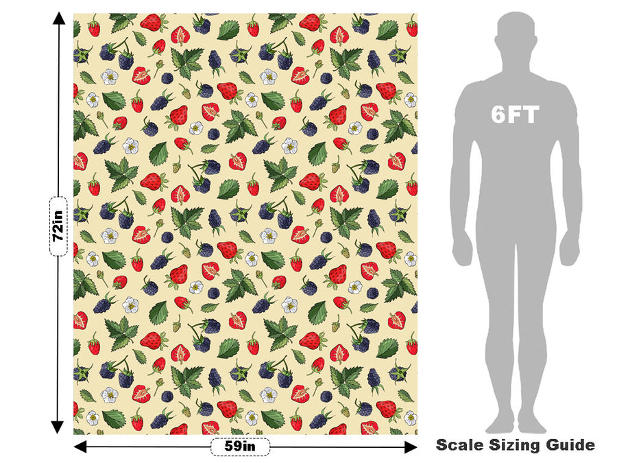 Freshly Picked Fruit Vehicle Wrap Scale~Rwraps Series 914 Freshly Picked Fruit Measurements~1