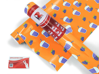 freshly squeezed fruit Craft Vinyl Roll
