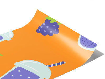 Freshly Squeezed Fruit Vinyl Wraps~Rwraps Series 914 Digitally Printed Vinyl Wrap~0