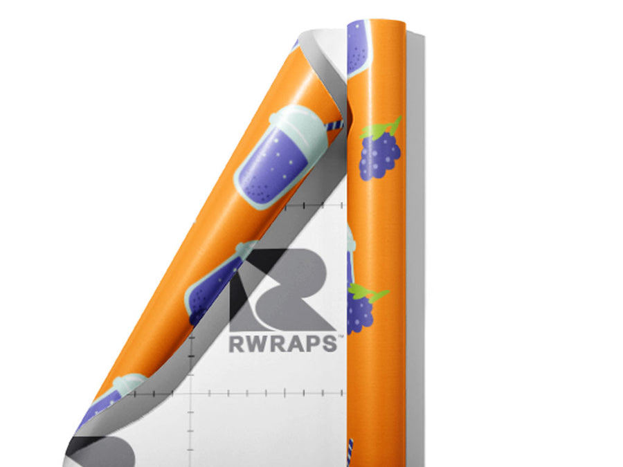 Freshly Squeezed Fruit Wrap Film Sheets~Rwraps Series 914 Freshly Squeezed Fruit Scrolled Sheet~3