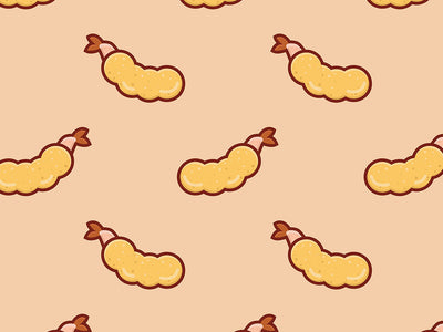 Fried Shrimp Food Vinyl Wrap Pattern~Rwraps Series 914 Digitally Printed Vinyl Wrap~0