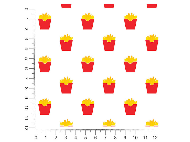 fried up vegetable 1ft x 1ft Craft Sheets