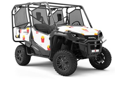 Fried Up Vegetable Utility Vehicle Vinyl Wrap