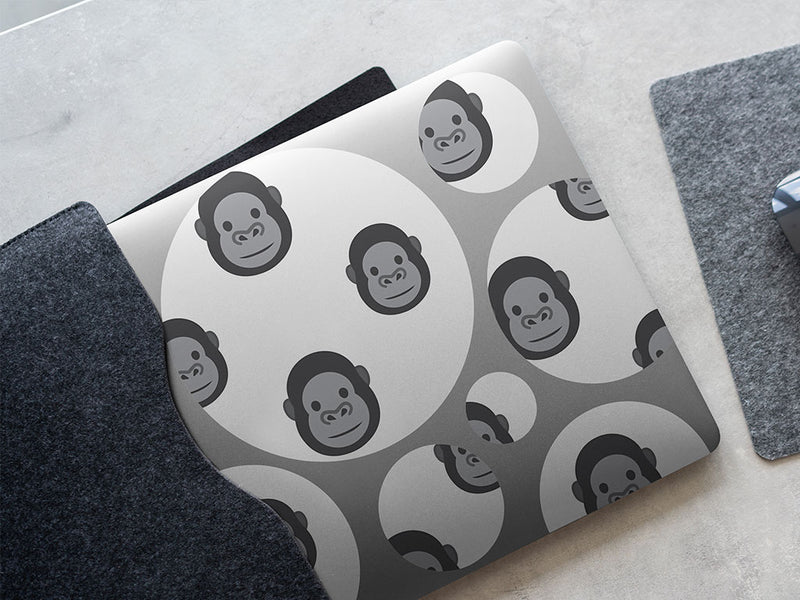 friendly faces animal DIY Laptop Stickers
