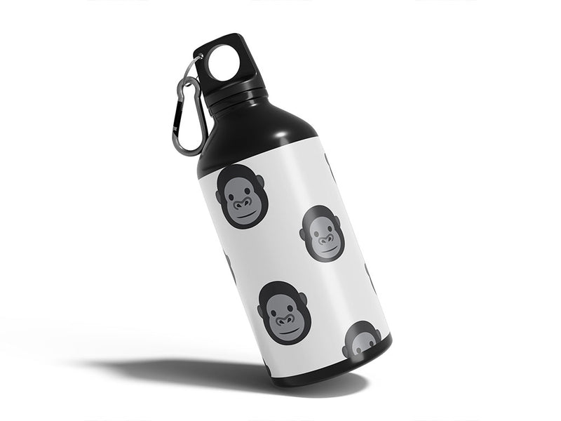 friendly faces animal Water Bottle DIY Stickers