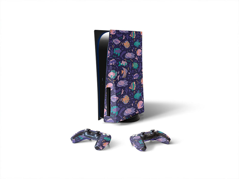 friendly faces salt water Sony PS5 DIY Skin