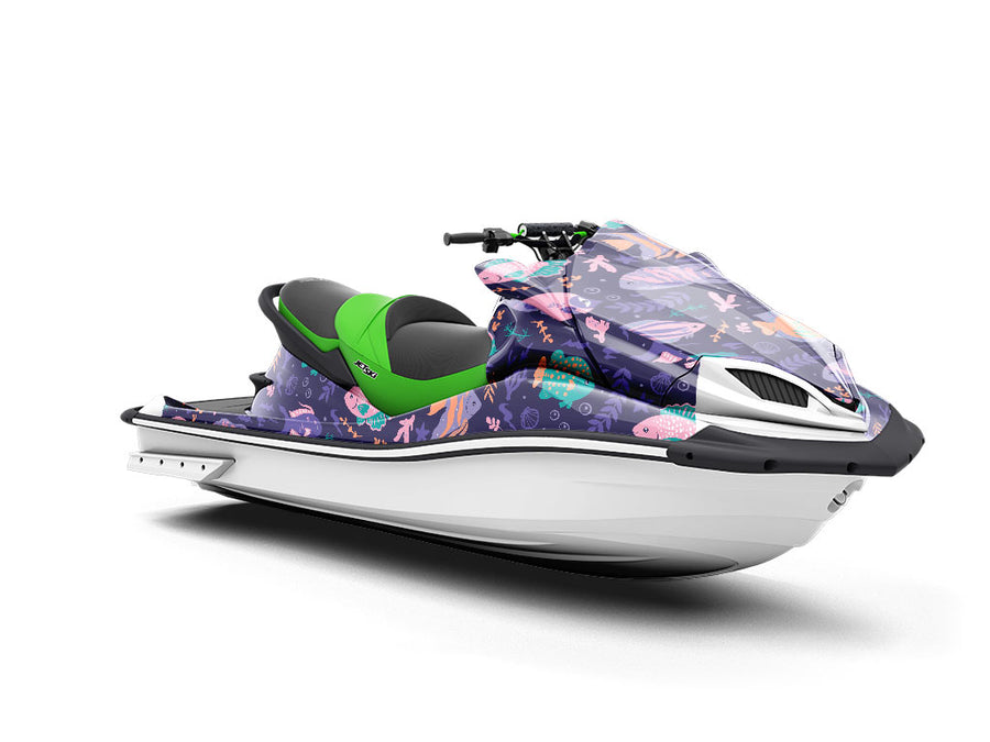 Friendly Faces Marine Life Jet Ski Vinyl Customized Wrap
