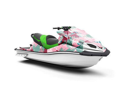 Friendly Lovers Abstract Jet Ski Vinyl Customized Wrap