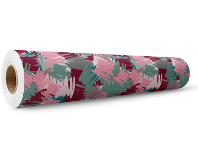 Friendly Lovers Abstract Wrap Film Wholesale Roll~Rwraps Series 914 Digitally Printed Vinyl Roll~5