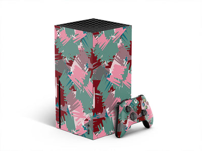 friendly lovers abstract geometric XBOX DIY Decal