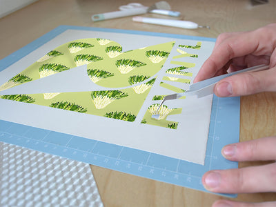 frizzy frisee vegetable Easy Weed Craft Vinyl