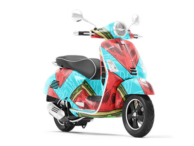 From the Icebox Fruit Vespa Scooter Wrap Film