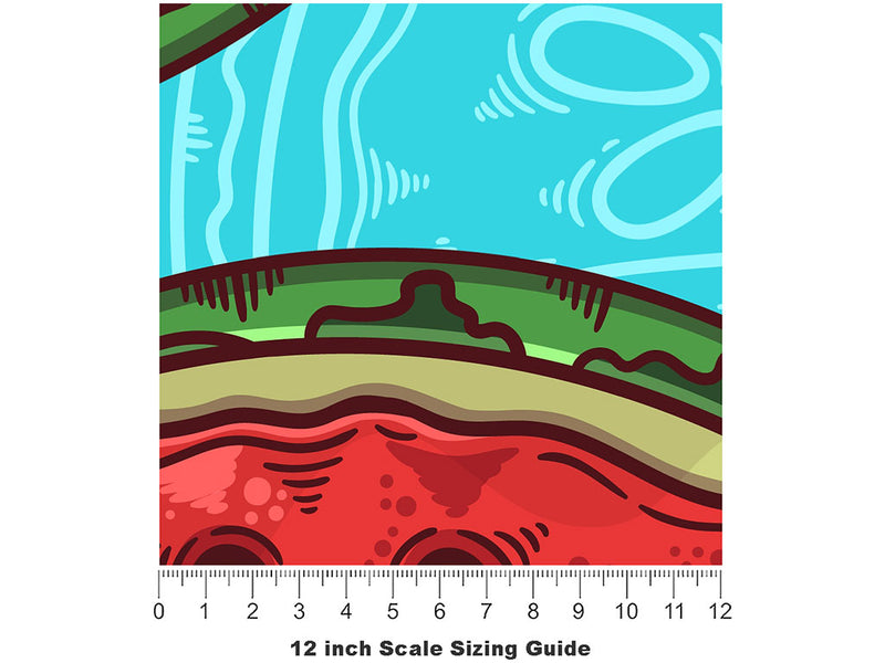 From the Icebox Fruit Vinyl Film Pattern Size 12 inch Scale~Rwraps From the Icebox Fruit Sizing Chart~2
