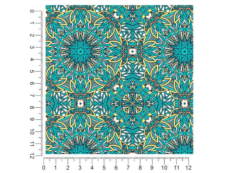 frothing surf mandala 1ft x 1ft Craft Sheets