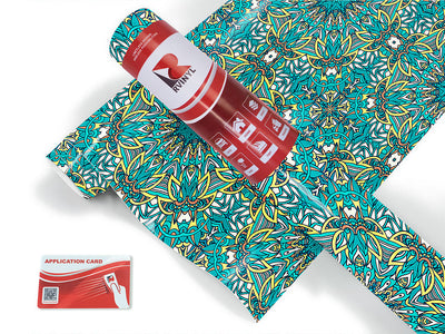 frothing surf mandala Craft Vinyl Roll