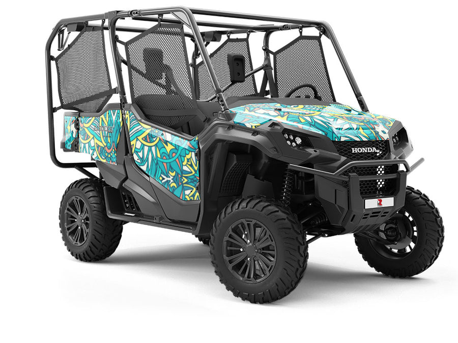Frothing Surf Mandala Utility Vehicle Vinyl Wrap