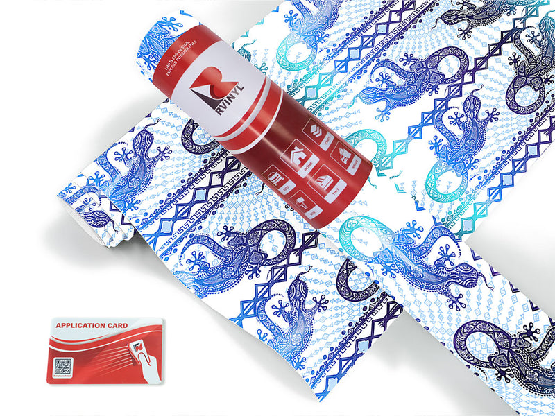 frozen geckos animal Craft Vinyl Roll