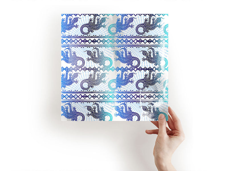 frozen geckos animal Craft Sheets